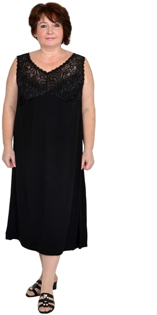 Ночная сорочка женская Моя Пижама 855 черная 70 RU