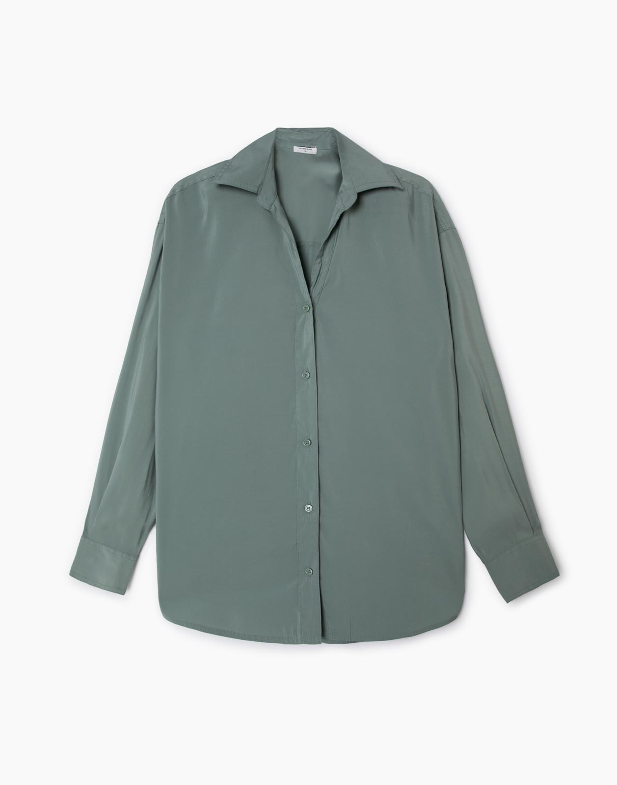 Блуза женская Gloria Jeans GWT003105 зеленая XS