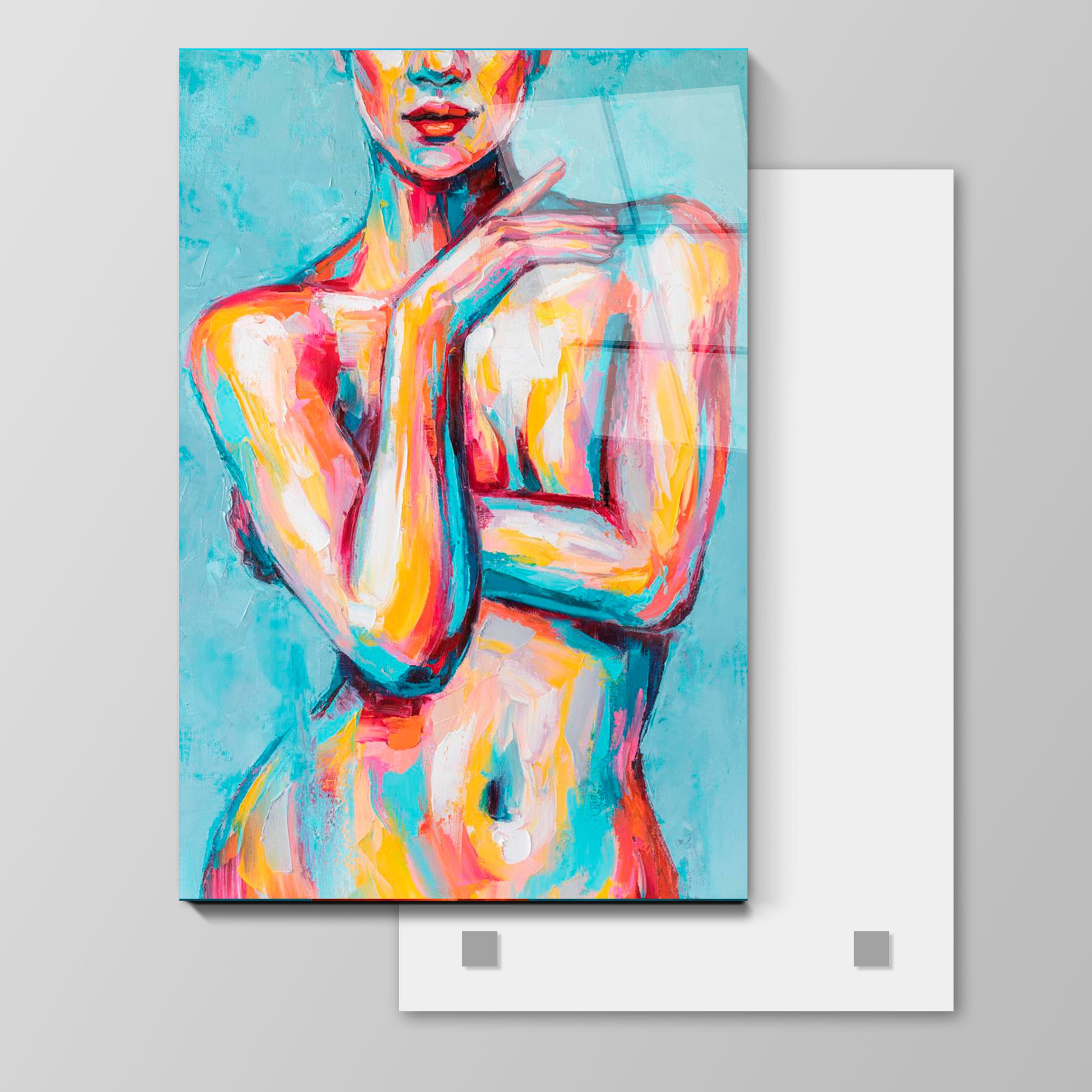 

Картина Prostokartina на стекле Арт Женщина 105х70 см 79903894, 79903894