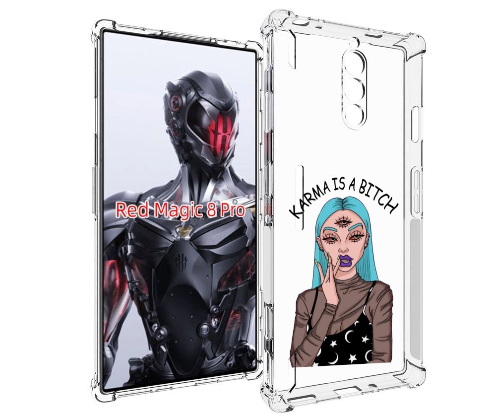 

Чехол MyPads плохая-карма женский для ZTE Nubia Red Magic 8 Pro / Red Magic 8 Pro Plus, Tocco