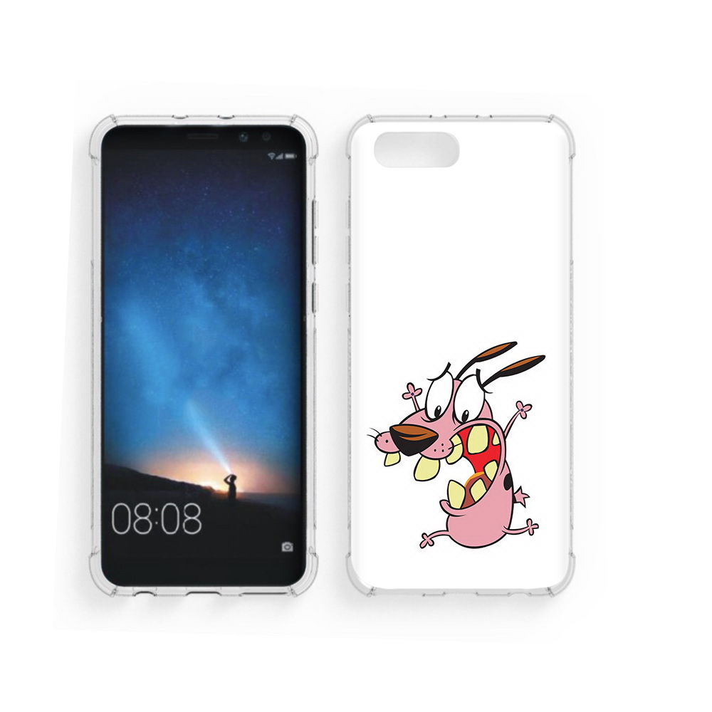 

Чехол MyPads Tocco для Honor V10 зубастый бобик (PT98539.62.371), Прозрачный, Tocco
