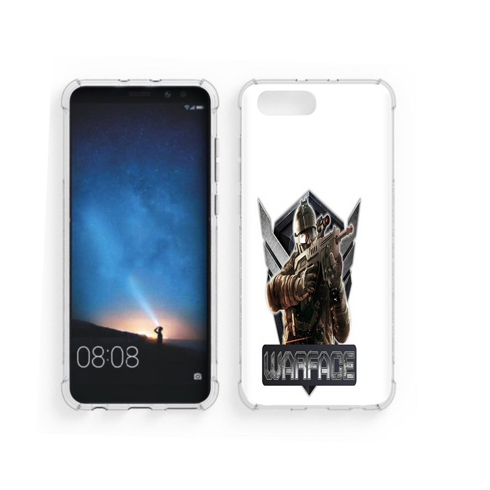 

Чехол MyPads Tocco для Honor V10 игра про войну (PT98539.62.374), Прозрачный, Tocco