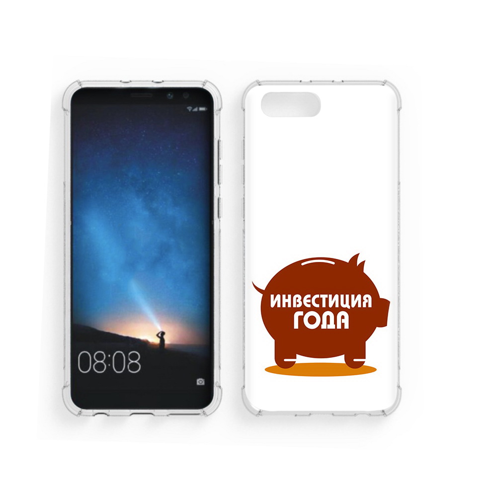 

Чехол MyPads Tocco для Honor V10 инвестиция (PT98539.62.376), Прозрачный, Tocco