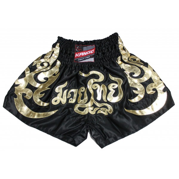 фото Шорты kango kbs-071, black/gold, s