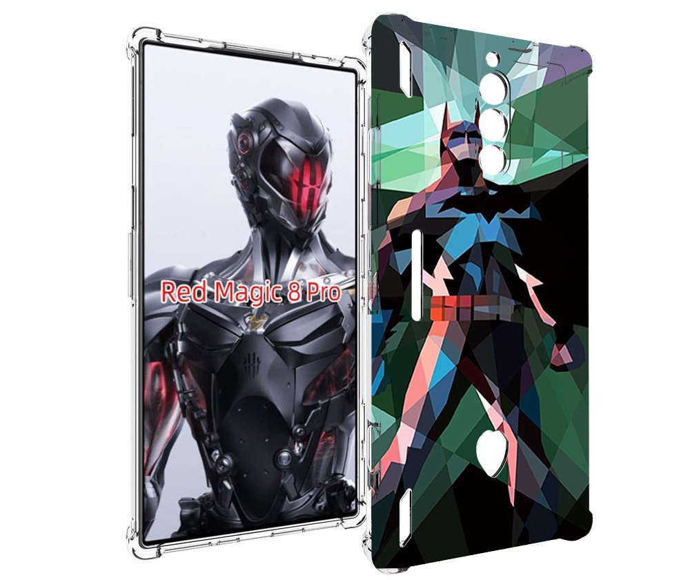 

Чехол MyPads полигональный-бэтмен-арт для ZTE Nubia Red Magic 8 Pro / Red Magic 8 Pro Plus, Tocco