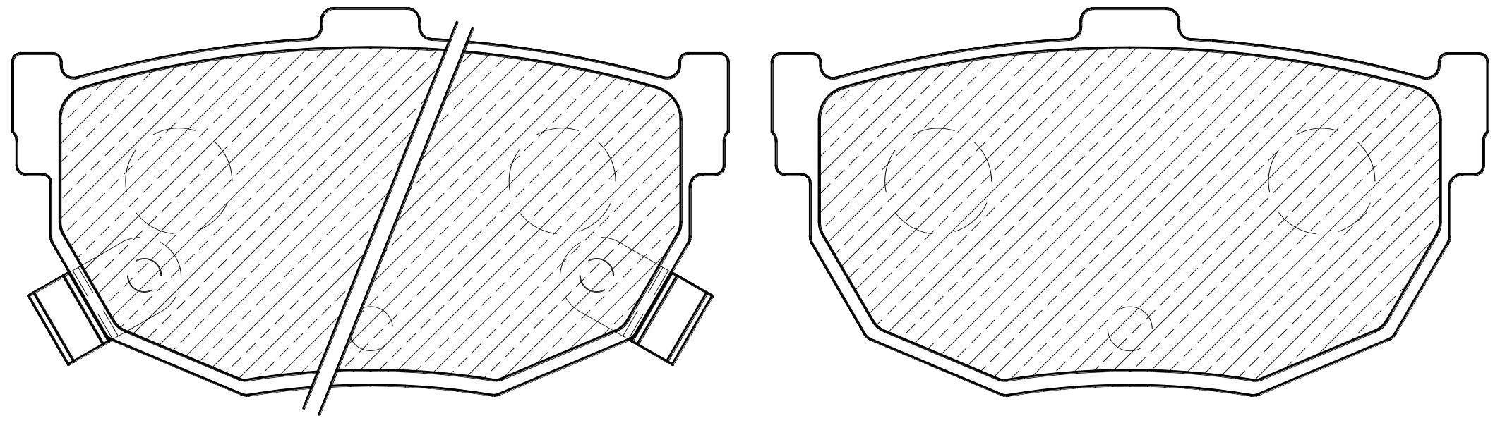 

Тормозные колодки JEENICE задние дисковые ws307200