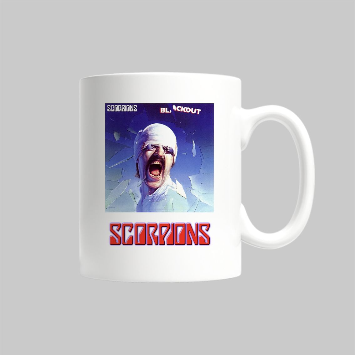 

Кружка Scorpions Скорпионс рок атрибутика