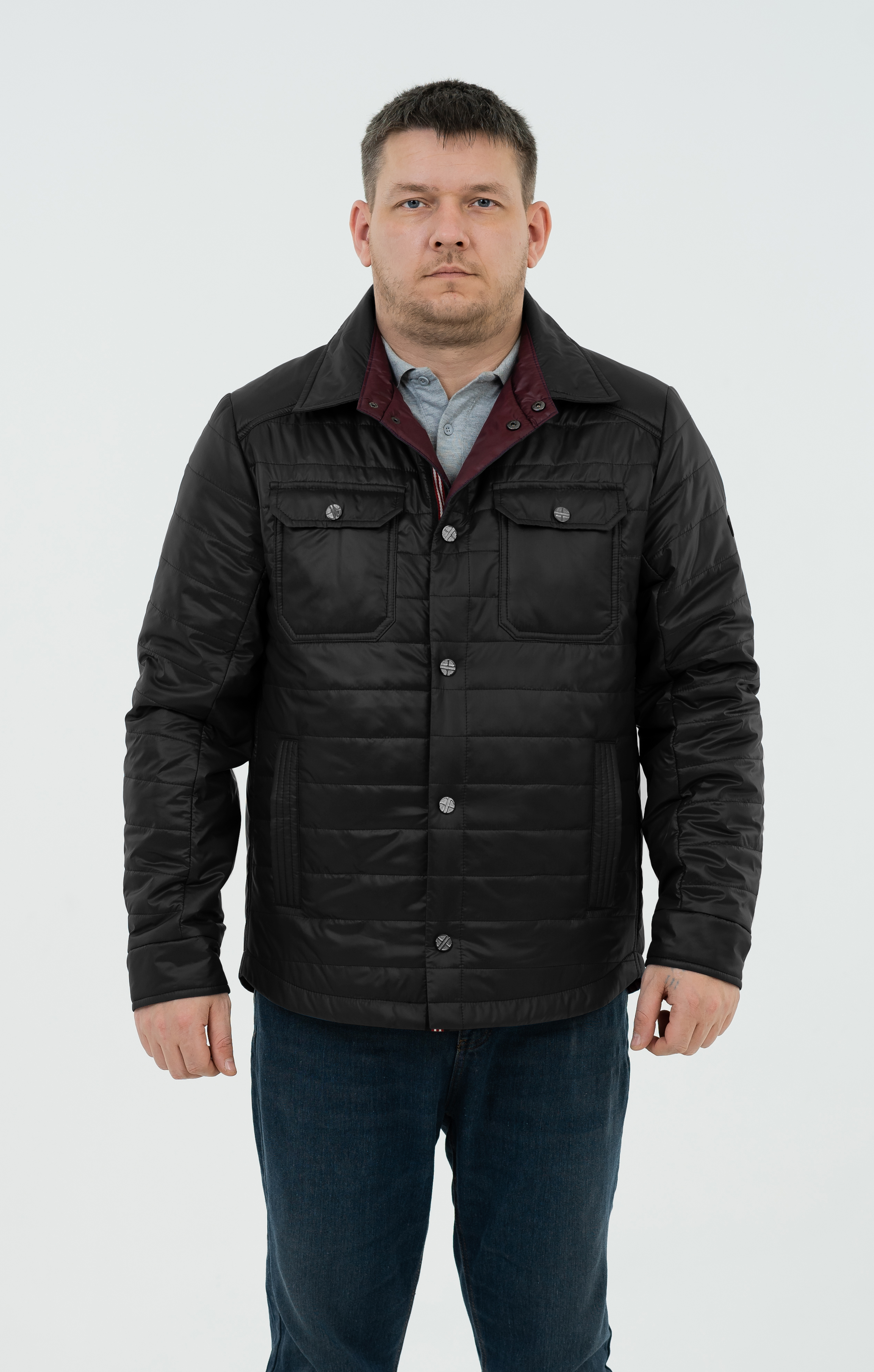 фото Куртка мужская wiko арон черная 58 ru