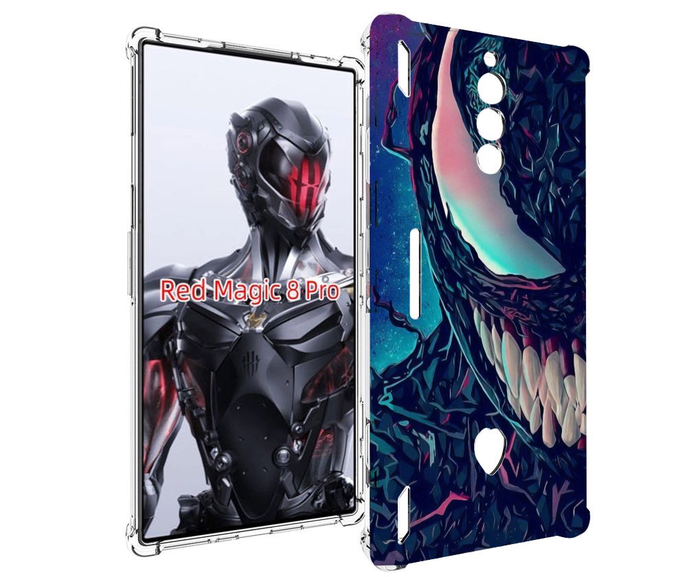 

Чехол MyPads полу веном для ZTE Nubia Red Magic 8 Pro / Red Magic 8 Pro Plus, Tocco
