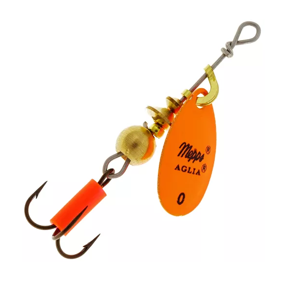 

Блесна Mepps Aglia fluo orange №0, Оранжевый, Aglia fluo