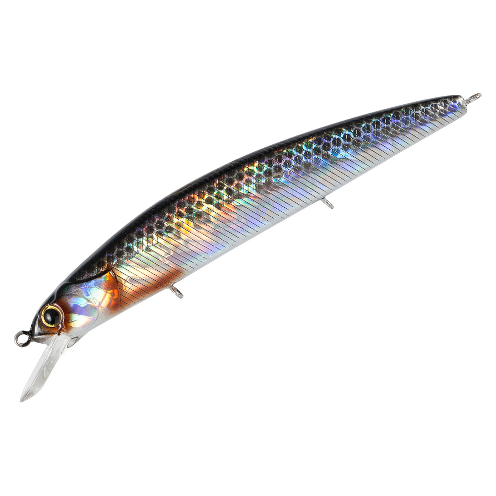 

Воблер TsuYoki CHANCE 115SP #264, 115 мм, 16.3 гр, суспендер, от 1.2 до 1.8 м, Разноцветный