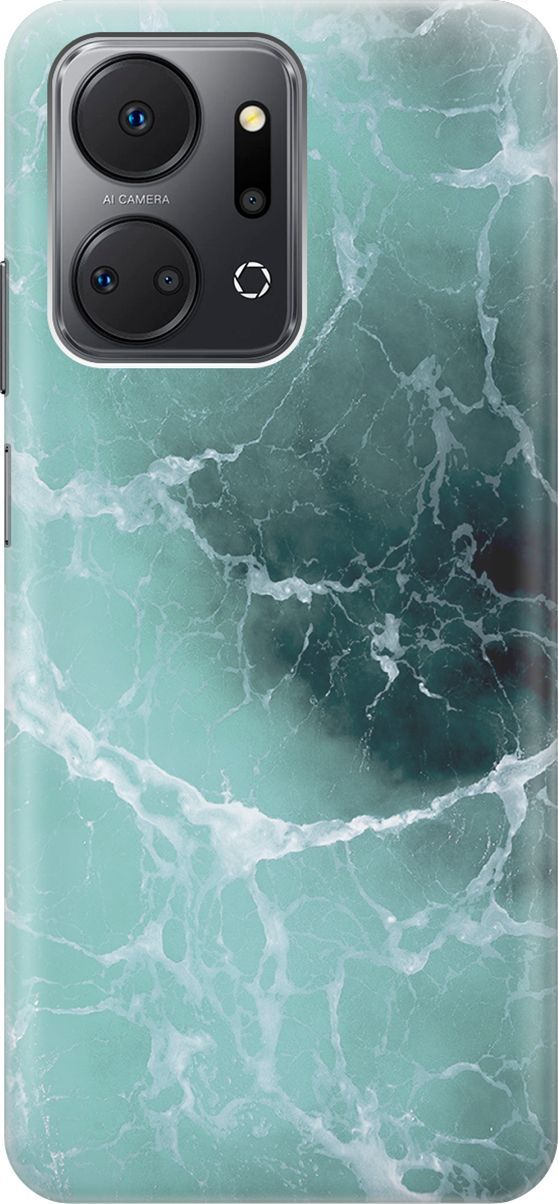 Силиконовый чехол на Honor X7a с принтом 