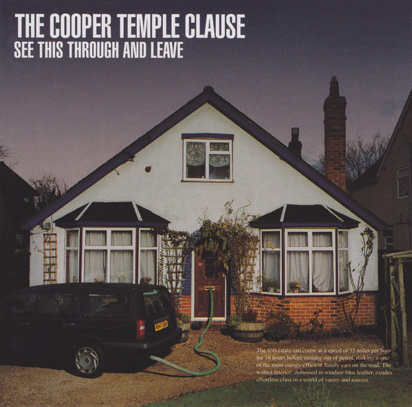 

The Cooper Temple Clause - See This Through And Leave (1 CD)