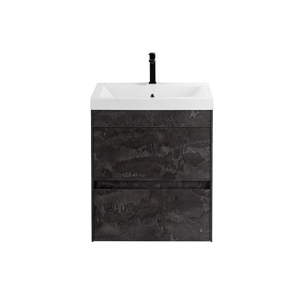 фото Тумба под раковину art&max family-m family-m-580-2c-so-is подвесная, iron stone