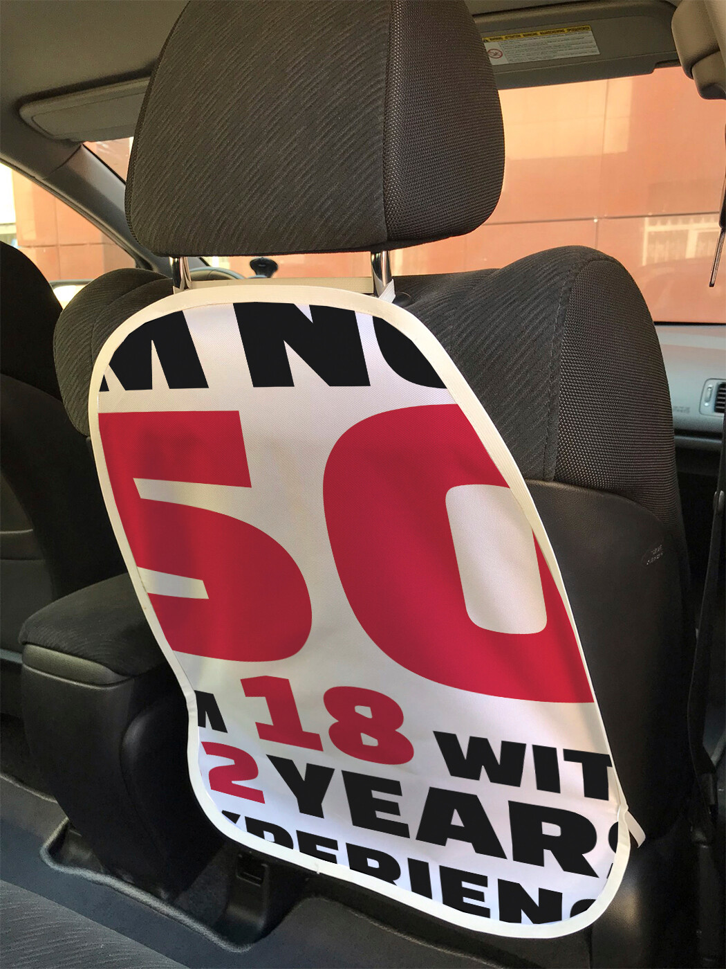 

Накидка на спинку сиденья JoyArty Мне не 50 лет, 45х62, Мне не 50 лет