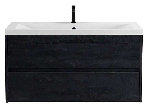 

Тумба под раковину Art&Max FAMILY-M Family-M-900-2C-SO-HC подвесная, Hard Coal, Коричневый