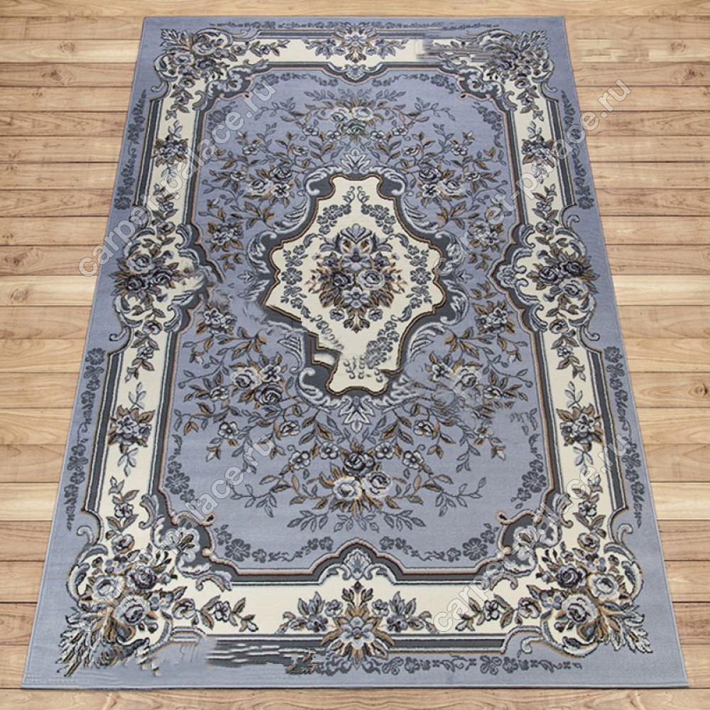 

Ковёр Kitroom Лайла де Люкс 80x150 прямоугольный серый 15762