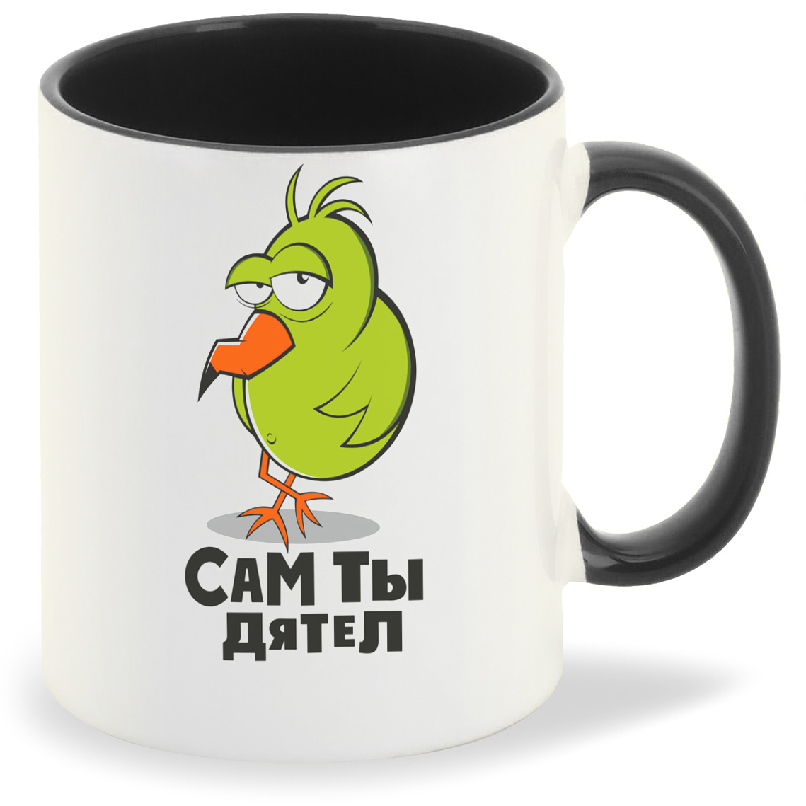 

Кружка CoolPodarok Сам ты дятел (Дятел), Сам ты дятел (Дятел)