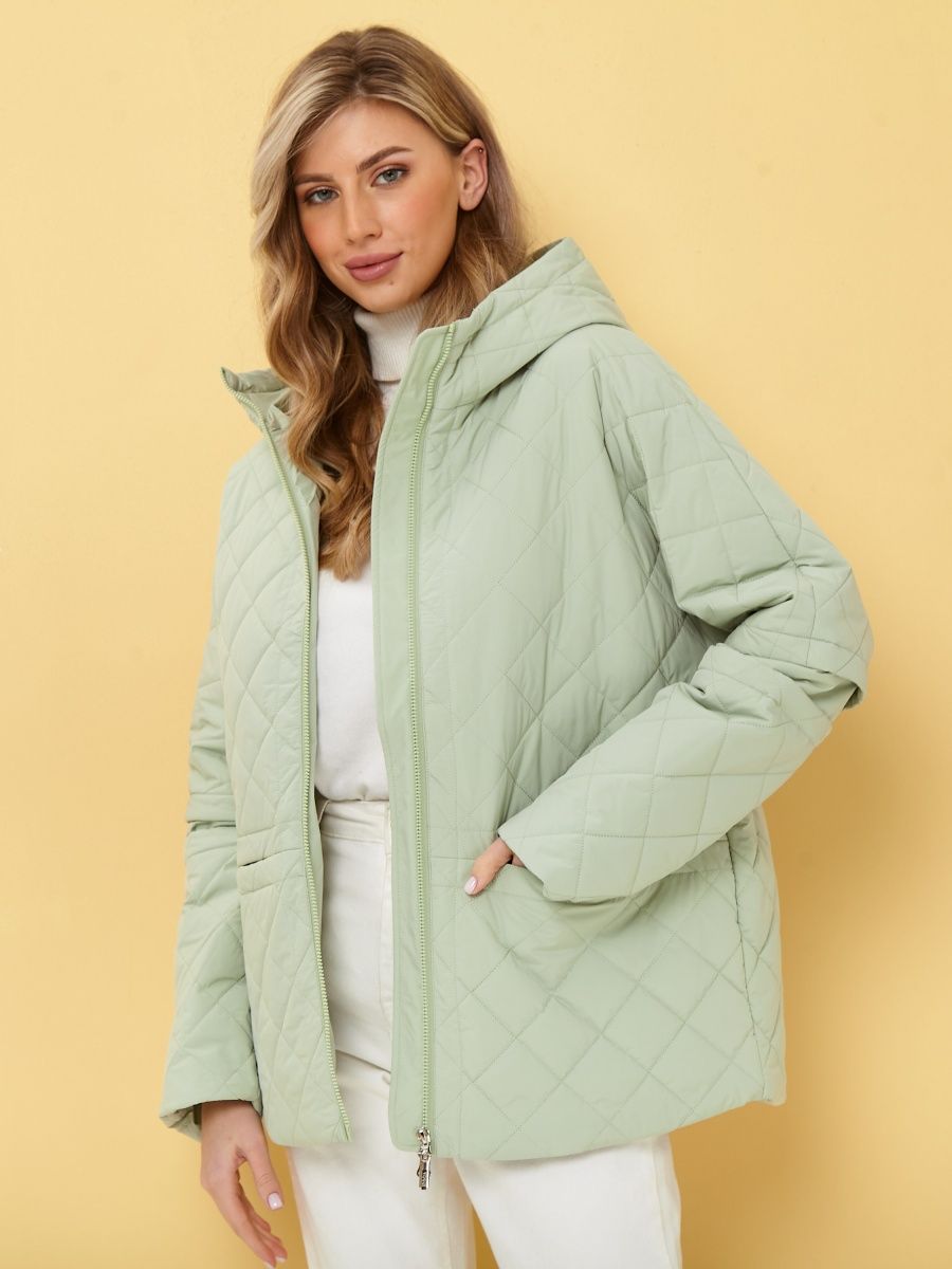 

Куртка женская LAWINTER 82660 зеленая 42 RU, Зеленый, 82660