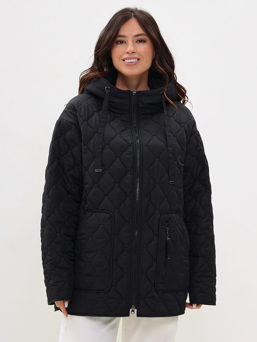 

Куртка женская LAWINTER 83594 черная 48 RU, Черный, 83594