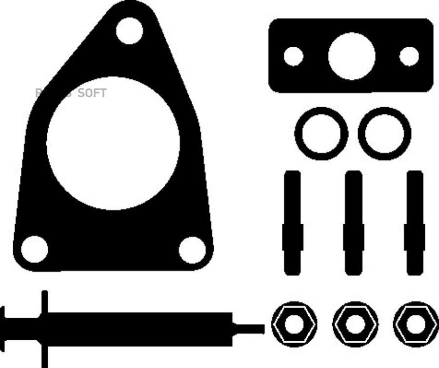 

ELRING 714.640 Ремкомплект турбокомпрессора Citroen C4/C5/C8/Jumpy 2.0HDi 04 1шт