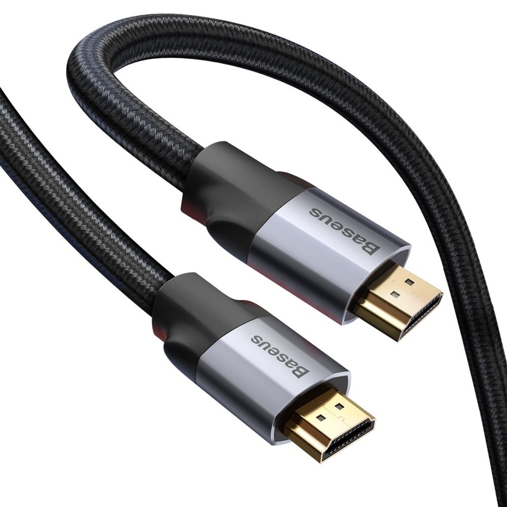 Кабель HDMI(m)-HDMI(m) 5м Baseus Enjoyment Series Adapter Cable - Темно-серый (CAKSX-E0G)