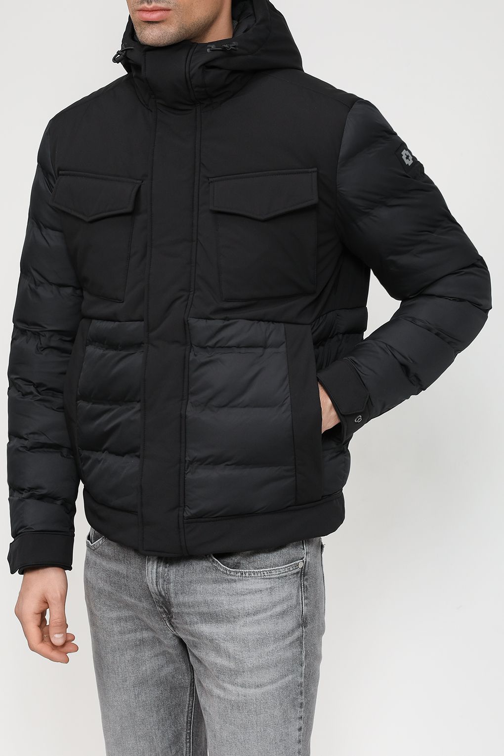 

Куртка мужская Strellson 10013518_30034457 черная 54, Черный, 10013518_30034457