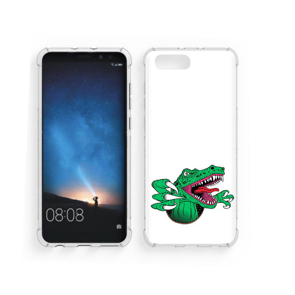 

Чехол MyPads Tocco для Honor V10 крокодил (PT98539.62.417), Прозрачный, Tocco