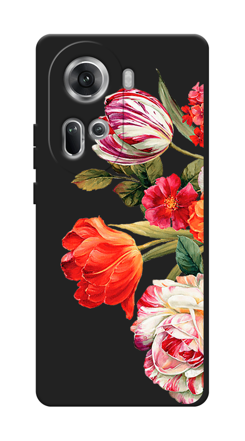 

Чехол Awog на Oppo Reno 11 (Global) "Весенний букет", Красный;розовый;зеленый, 2515852-1
