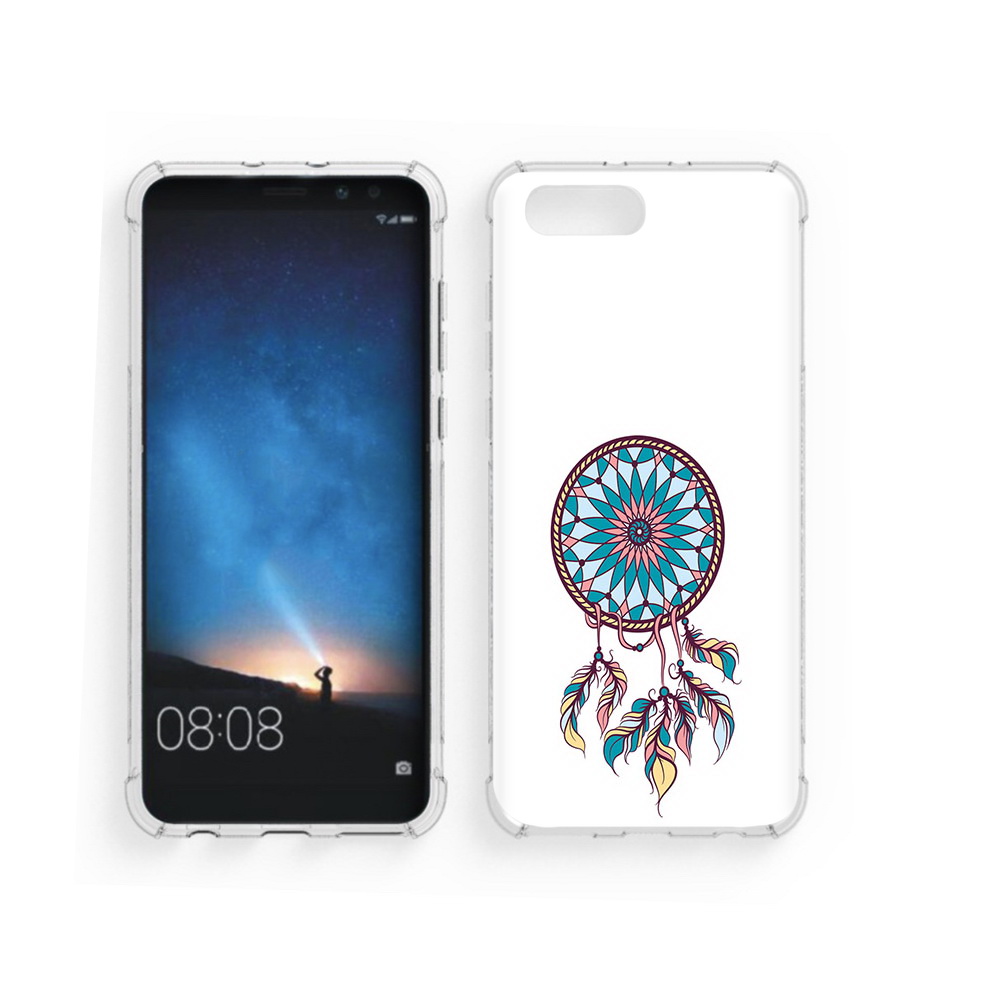 

Чехол MyPads Tocco для Honor V10 ловец снов синий (PT98539.62.443), Прозрачный, Tocco