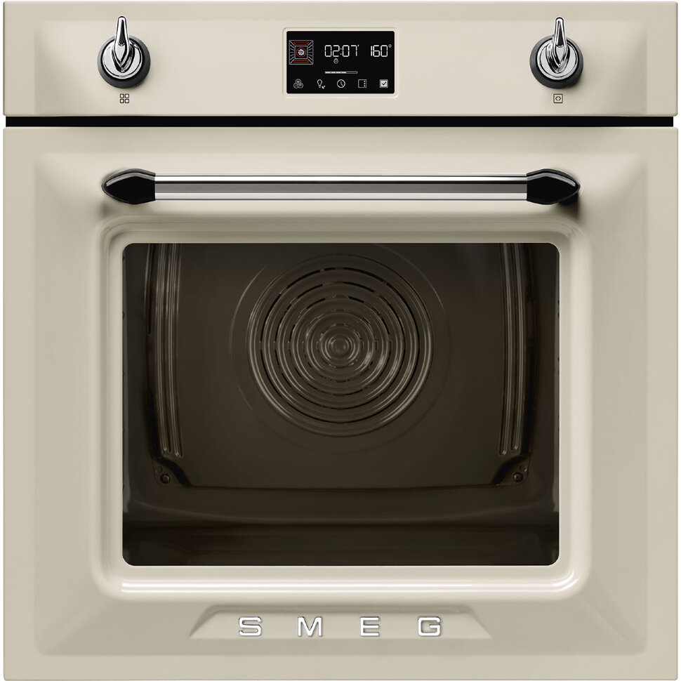 фото Встраиваемый электрический духовой шкаф smeg sop6902s2pp