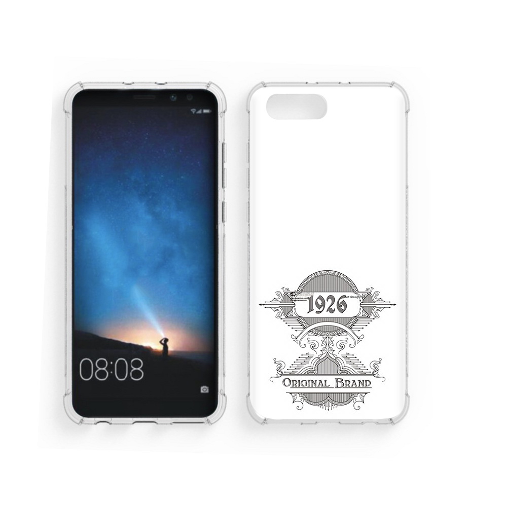 

Чехол MyPads Tocco для Honor V10 логотип черно белый (PT98539.62.446), Прозрачный, Tocco