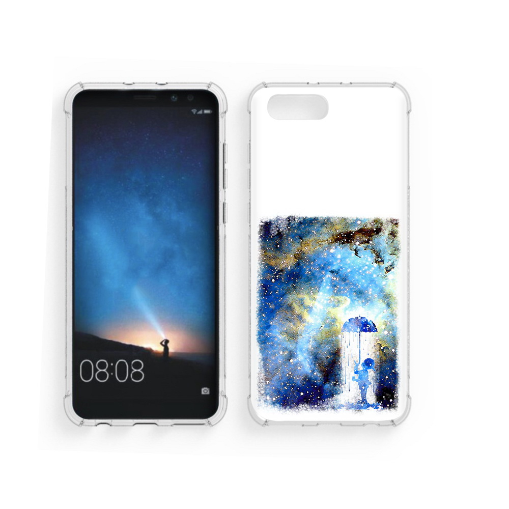 

Чехол MyPads Tocco для Honor V10 мальчик в небе (PT98539.62.455), Прозрачный, Tocco