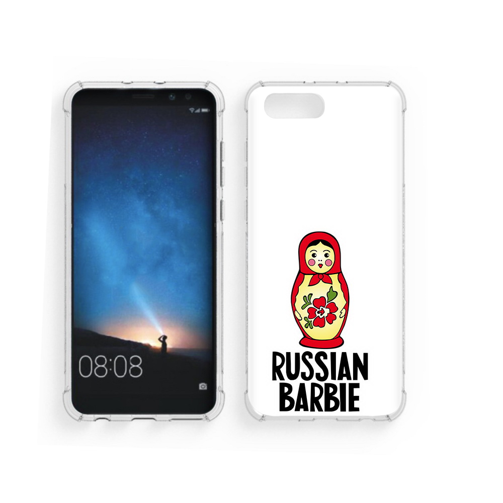 

Чехол MyPads Tocco для Honor V10 матрешка (PT98539.62.459), Прозрачный, Tocco