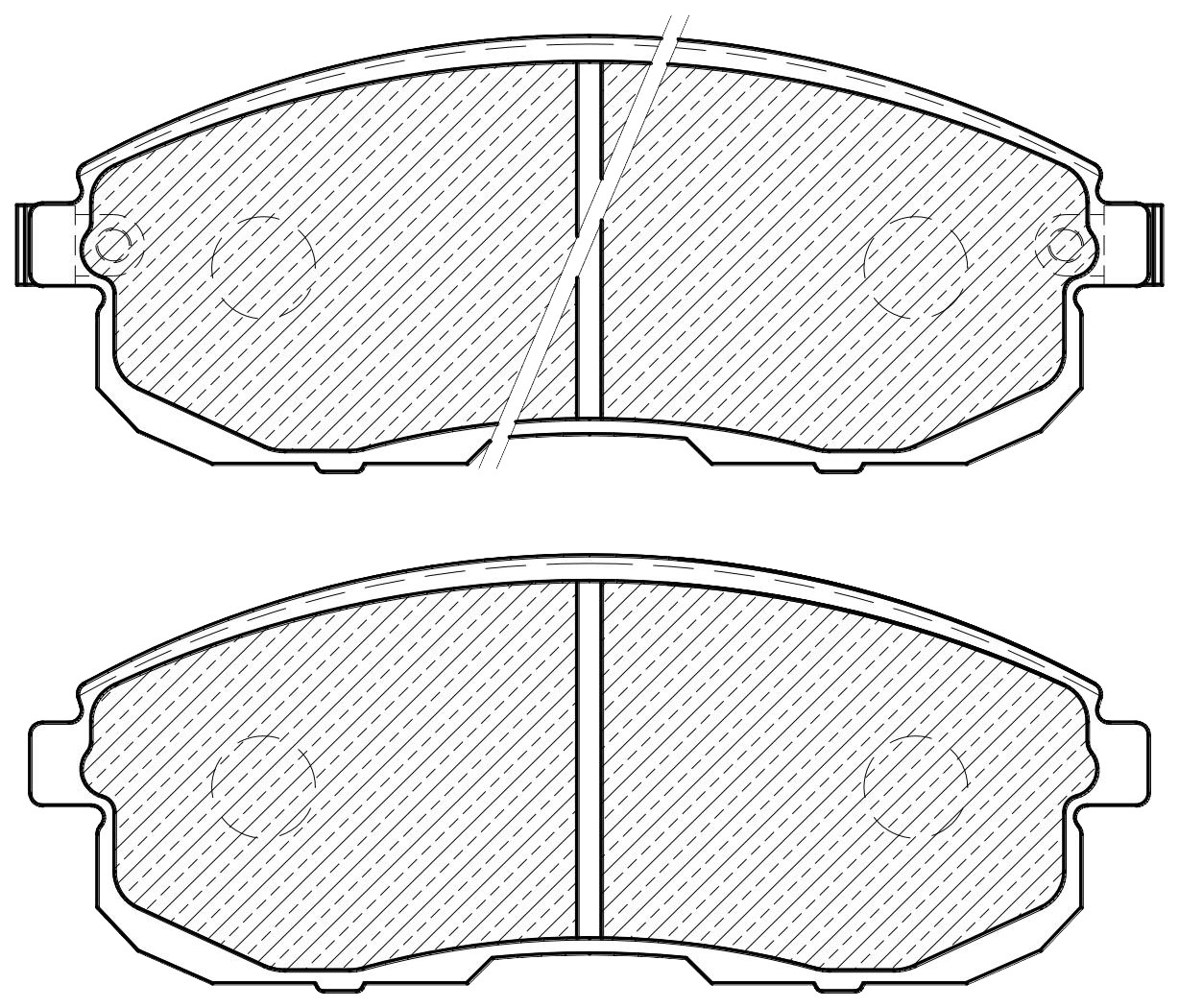 

Тормозные колодки JEENICE передние дисковые ws203301