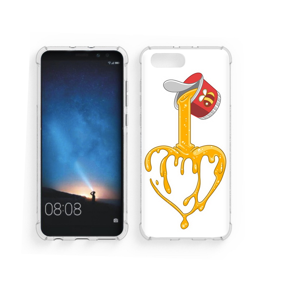 

Чехол MyPads Tocco для Honor V10 медовое сердце (PT98539.62.471), Прозрачный, Tocco