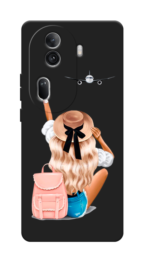 

Чехол Awog на Oppo Reno 11 Pro (Global) "Автостопом самолетом", Бежевый;белый, 2515952-1