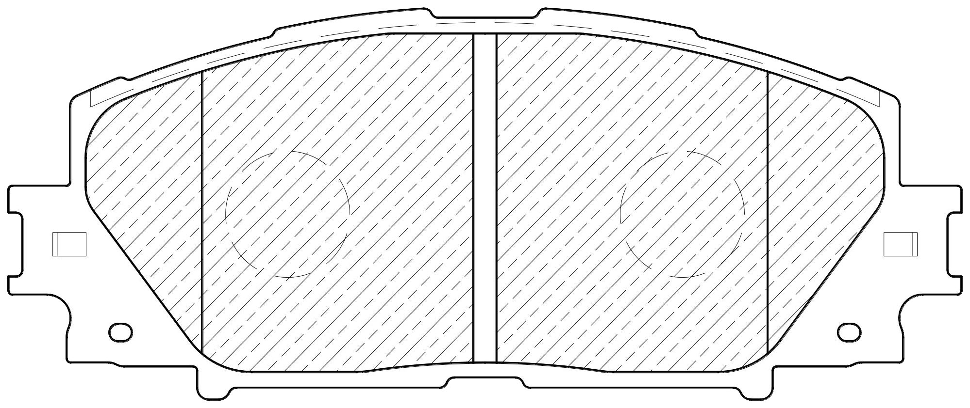 

Тормозные колодки JEENICE передние дисковые ws205100