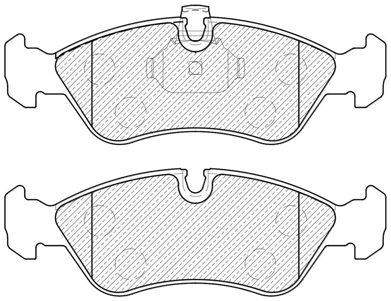 

Тормозные колодки JEENICE передние дисковые ws208803