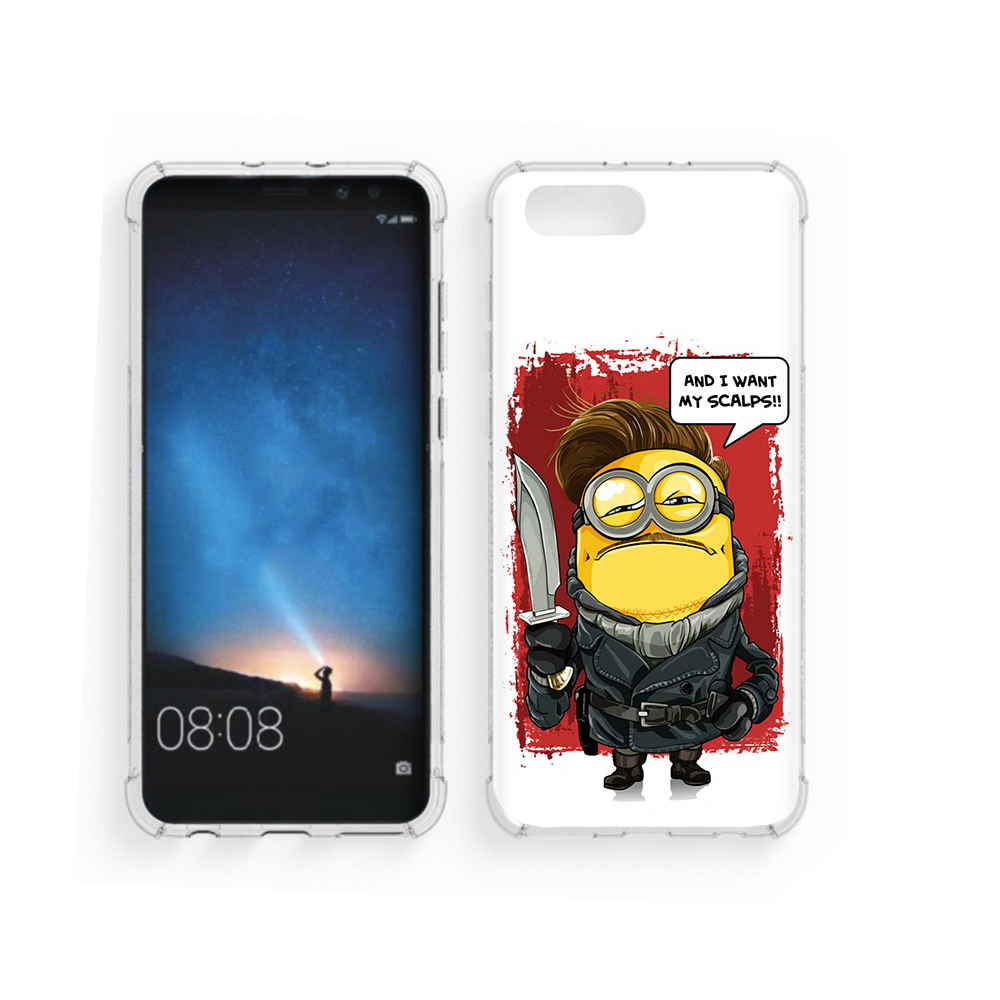 

Чехол MyPads Tocco для Honor V10 миньон убийца (PT98539.62.477), Прозрачный, Tocco