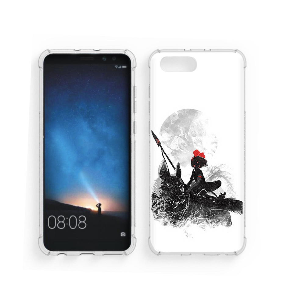 

Чехол MyPads Tocco для Honor V10 мононоке (PT98539.62.481), Прозрачный, Tocco