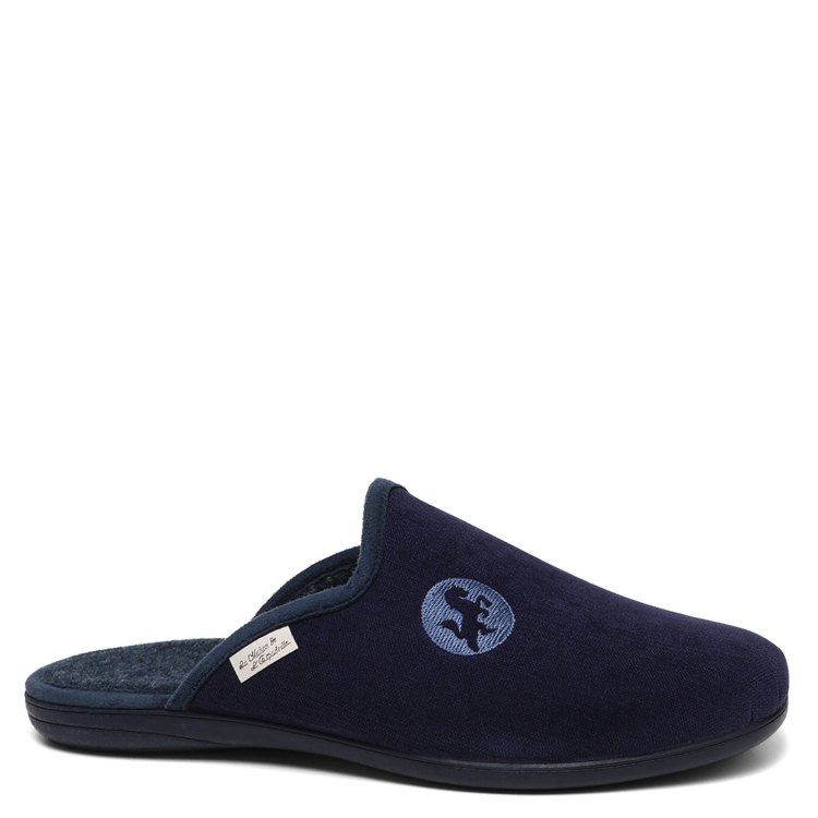 

Тапочки мужские La Maison De L'espadrille 6705 синие 46 EU, Синий, 6705
