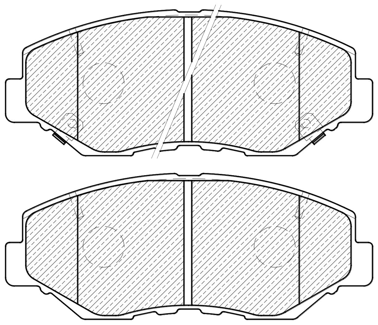 

Тормозные колодки JEENICE передние дисковые ws214600