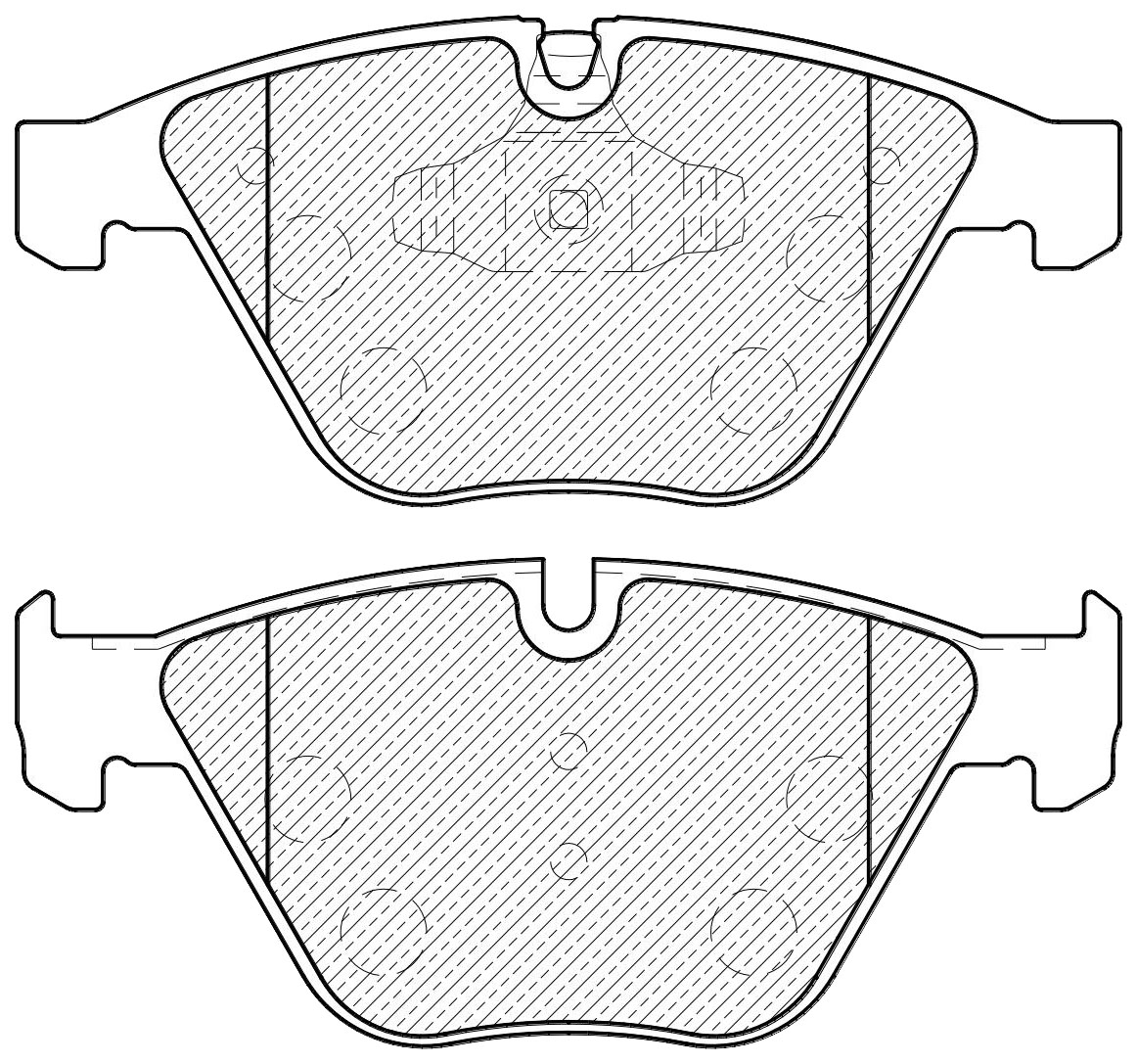 

Тормозные колодки JEENICE передние дисковые ws218302