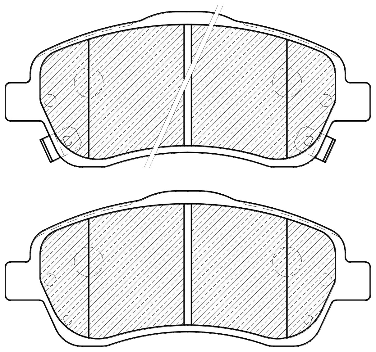 

Тормозные колодки JEENICE передние дисковые ws220900