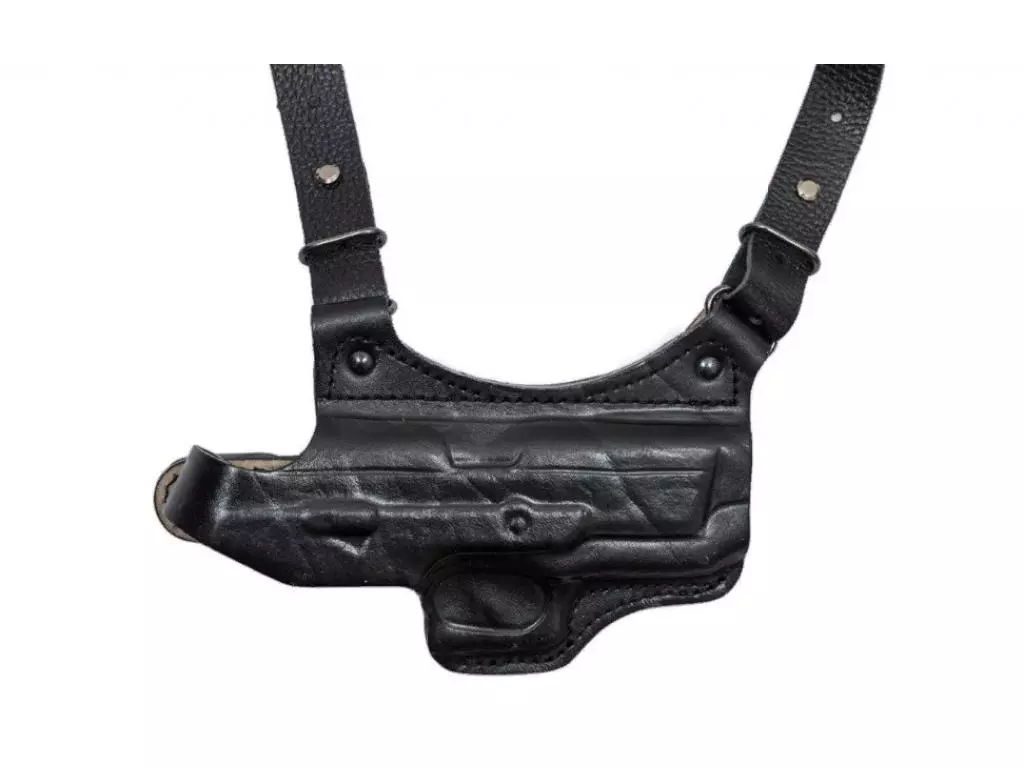 фото Кобура holster наплечная горизонтальная t1 для гроза-04, р226, р226т (черная, кожа)