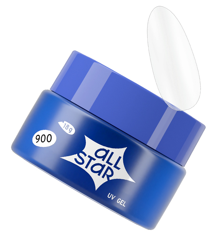 Гель для моделирования ногтей ALL STAR Clear Прозрачный 18 г 525₽