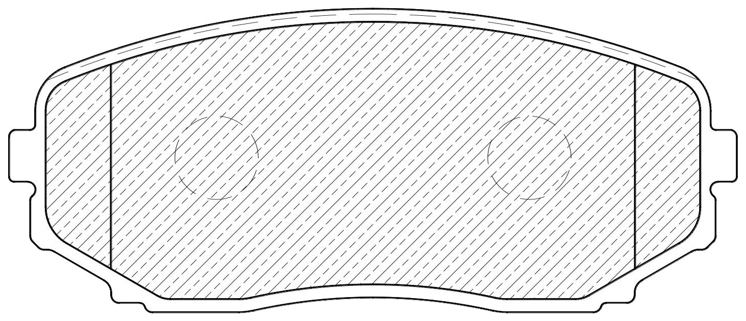 

Тормозные колодки JEENICE передние дисковые ws227700