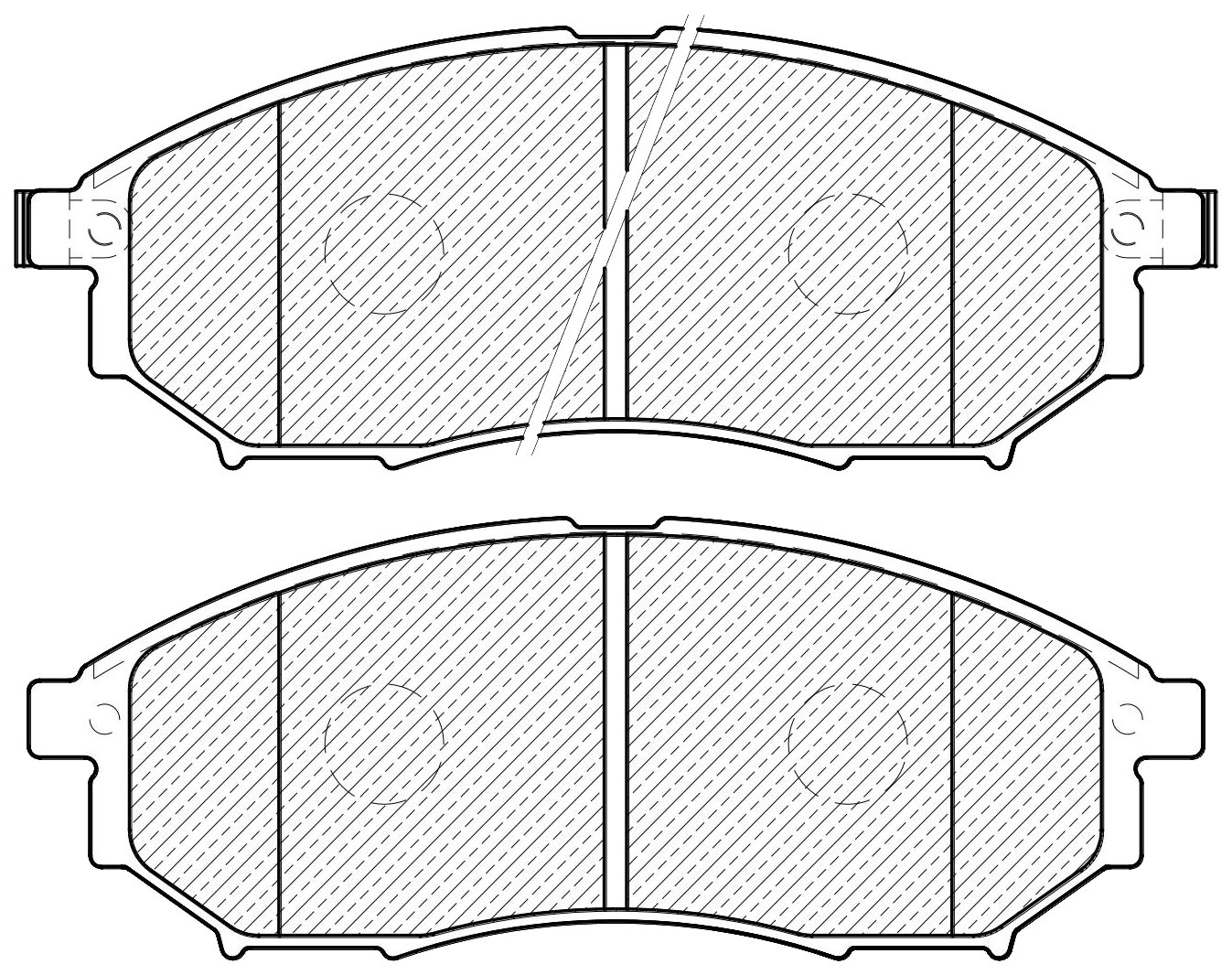 

Тормозные колодки JEENICE передние дисковые ws239200