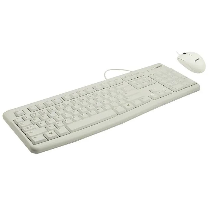 Комплект клавиатура мышь Logitech MK120 White 3379₽